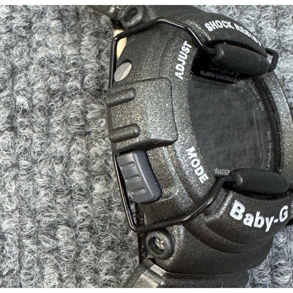 Baby-G Casio Watch Black Shock Resistant Digital‎ Leopard Print Band READ main image 8